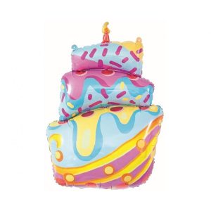 Folijski balon rođendanska torta, 77 cm