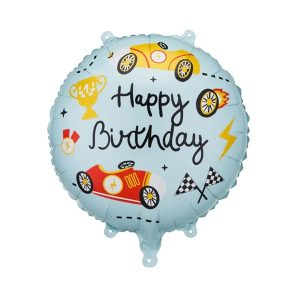 Folijski balon Happy Birthday, 35 cm