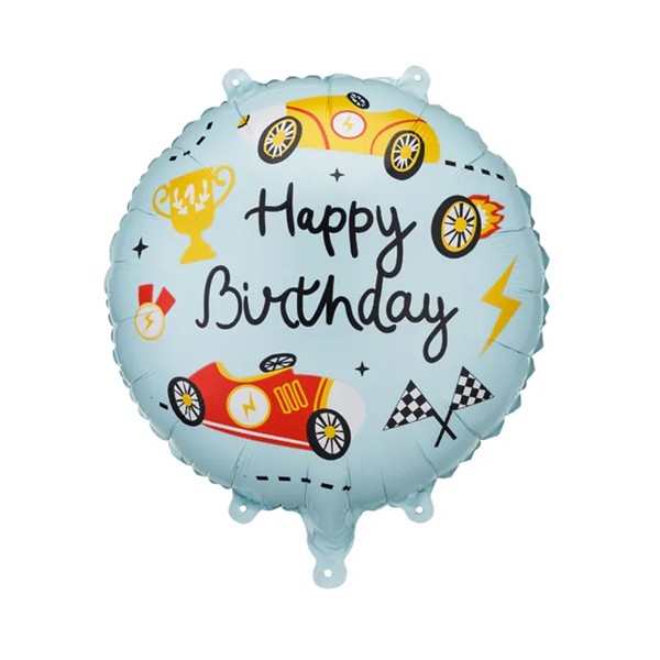 Folijski balon Happy Birthday, 35 cm