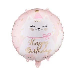 Folijski balon Happy Birthday, 35 cm