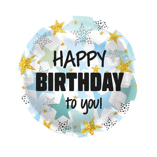 Folijski balon Happy Birthday to You, 45 cm