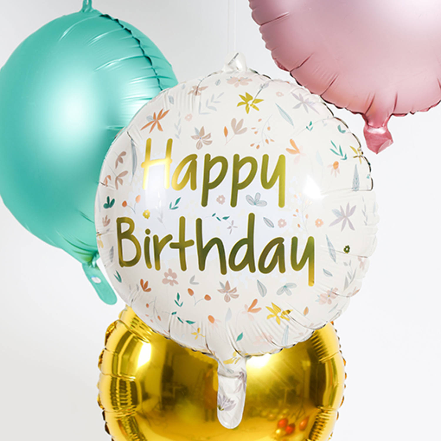 Folijski balon Happy Birthday, 45 cm - Slika 2