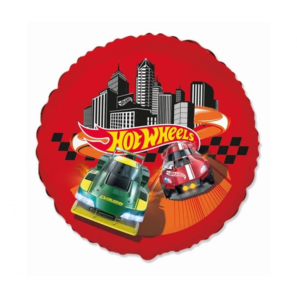 Folijski balon Hot Wheels, 46 cm