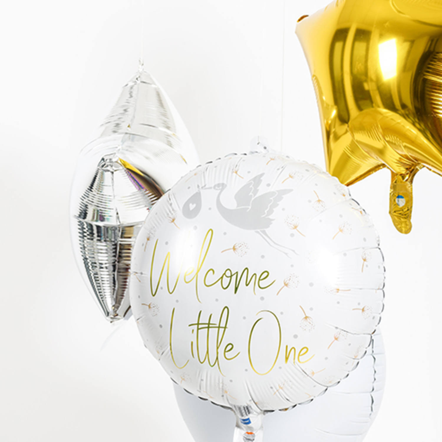 Folijski balon Welcome Little One, 45 cm - Slika 2