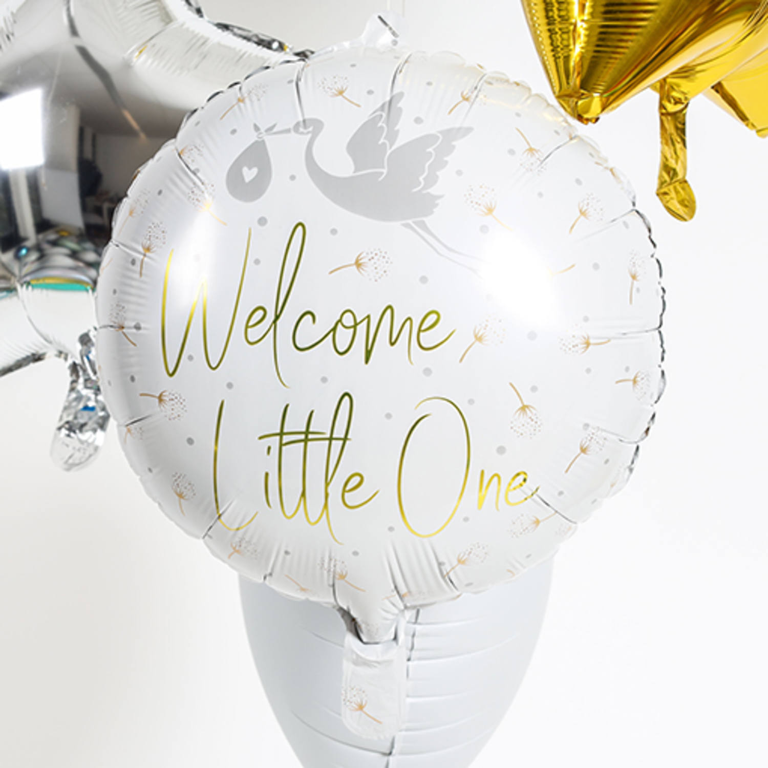 Folijski balon Welcome Little One, 45 cm - Slika 3