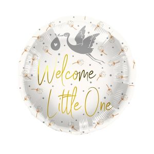 Folijski balon Welcome Little One, 45 cm
