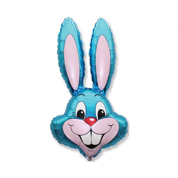 Folijski balon plavi zec, 60 cm