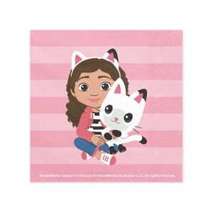 Party salvete Gabby’s Dollhouse, 33*33 cm