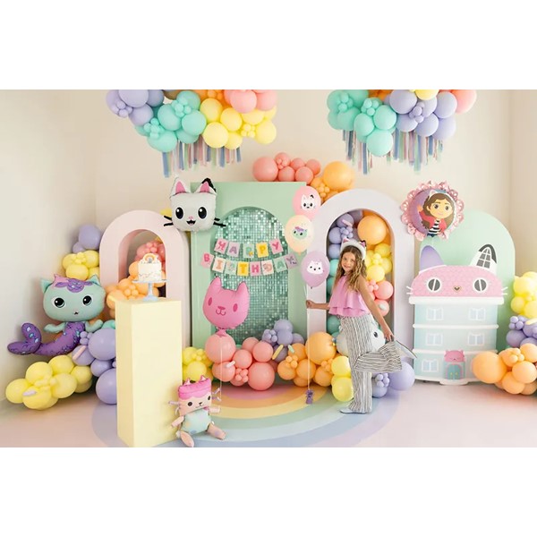 Folijski balon Gabby's Dollhouse srce, 35 cm - Slika 4