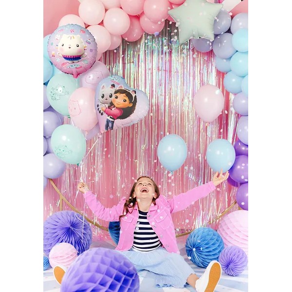 Folijski balon Gabby's Dollhouse srce, 35 cm - Slika 3