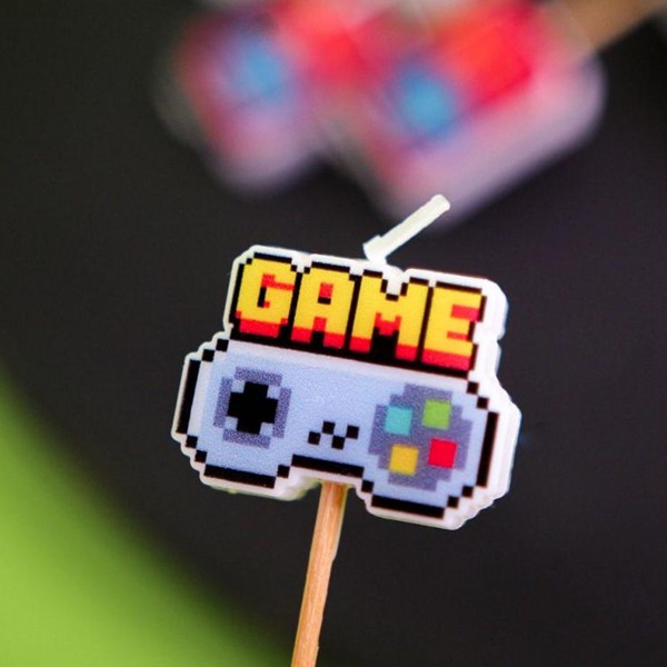 Rođendanske svjećice, Game on, 5 kom - Slika 4