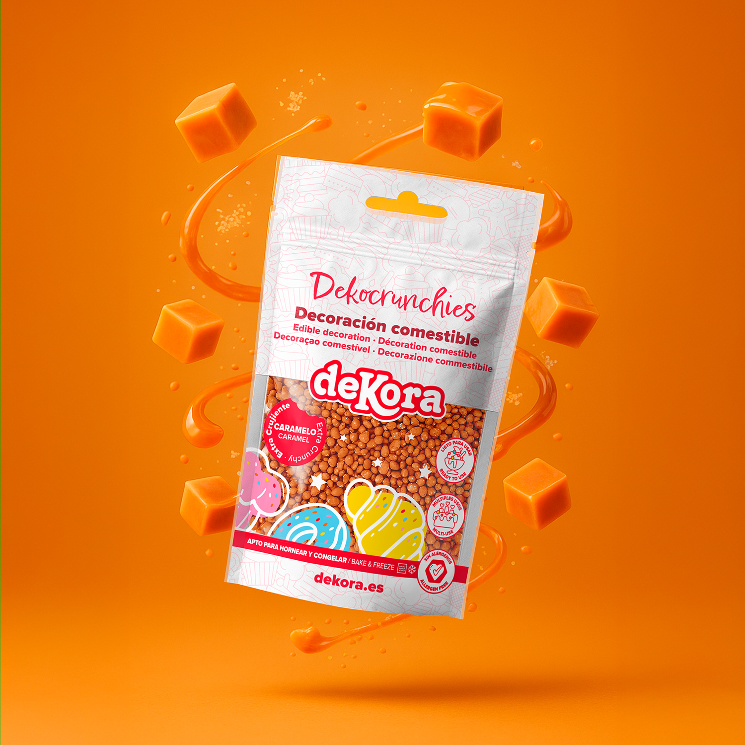 Dekocrunchies karamela, 100 g - Slika 2