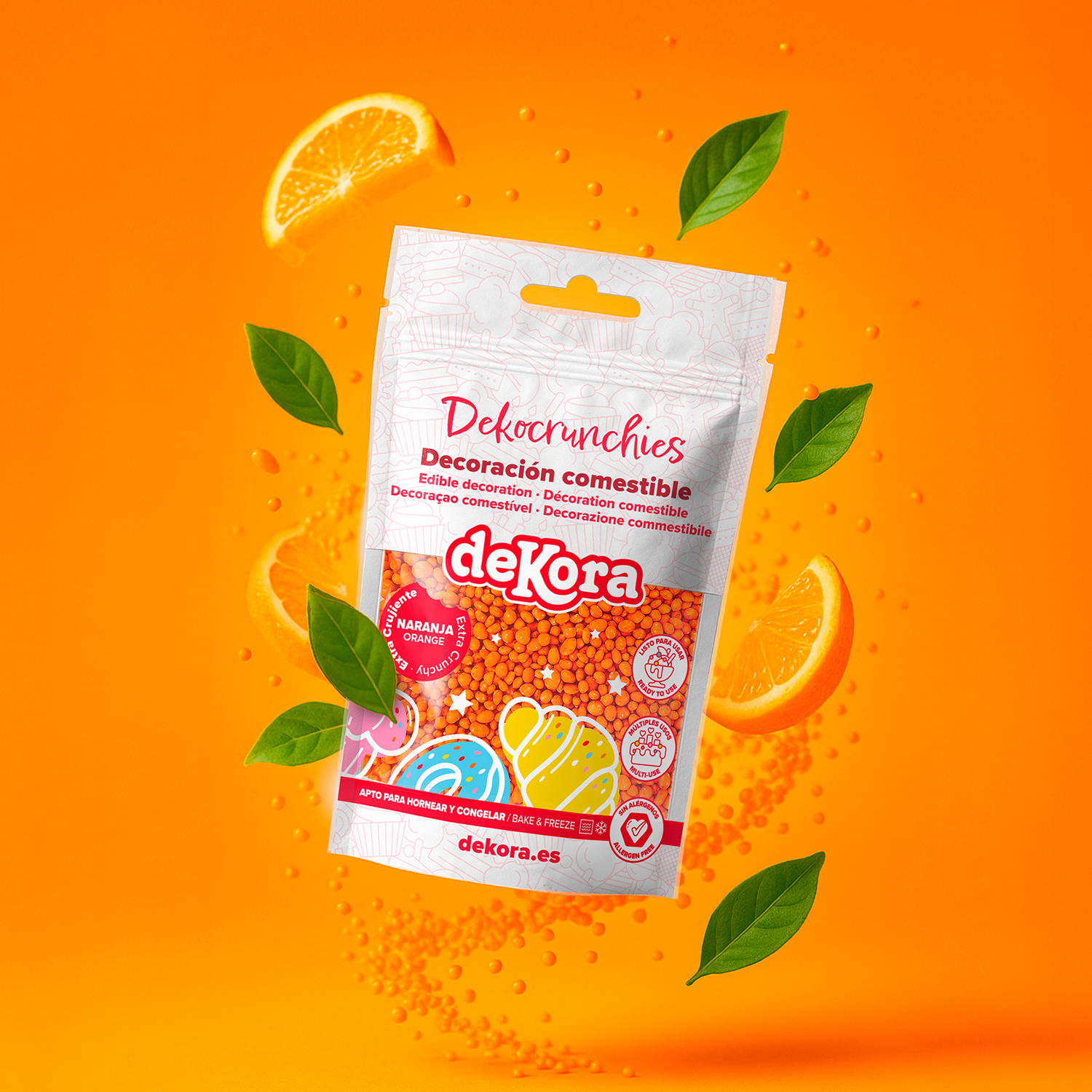 Dekocrunchies naranča, 100 g - Slika 2