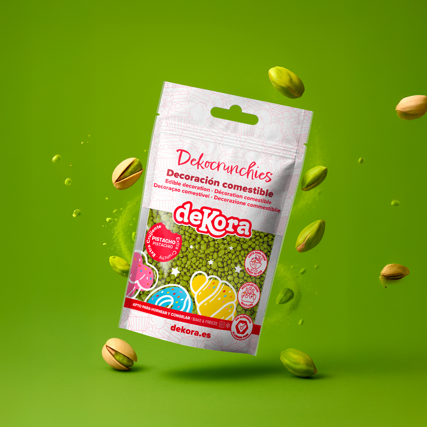 Dekocrunchies pistacija, 100 g - Slika 2