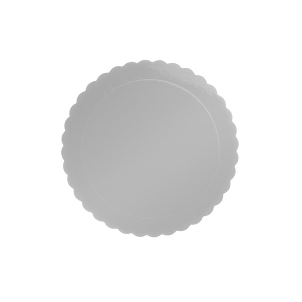 Kartonski podmetač za torte srebrni, 20-35 cm - Slika 4
