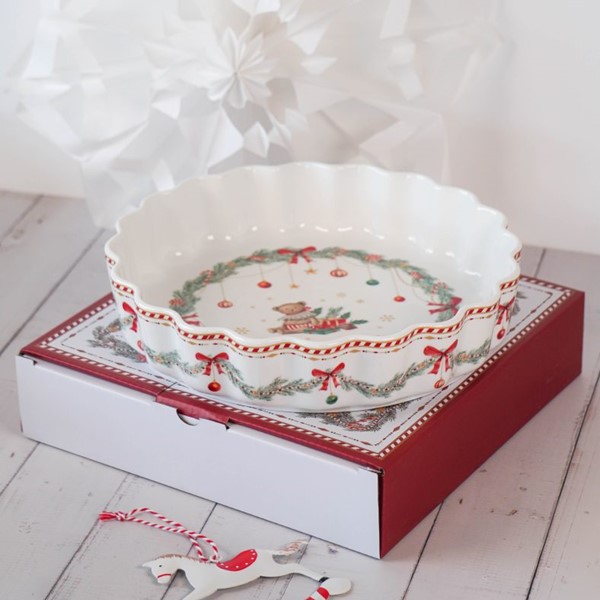 Keramički pekač za pitu Christmass, Ø24,5 cm | Isabelle Rose - Slika 2