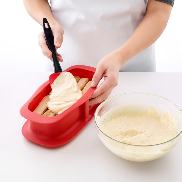 Silikonski obruč s keramičkim dnom Lékué, 24 cm - Slika 3