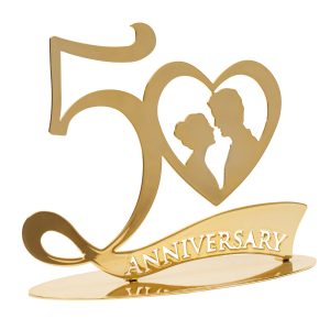 Metalna dekoracija, 50. godišnjica braka
