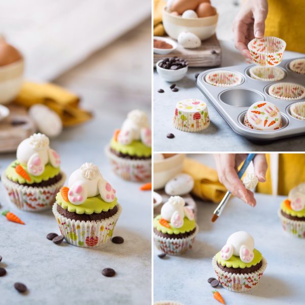 Papirnate košarice za muffine Easter bunny, 36 kom - Slika 3
