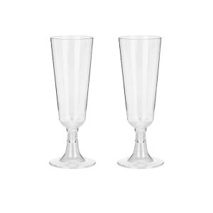 Plastične čaše za šampanjac 150ml, 8 kom