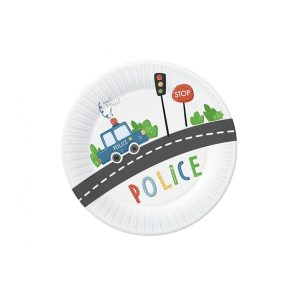 Party tanjuri policija, 18 cm
