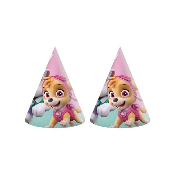 Party kapice Paw Patrol Skye, 6 kom