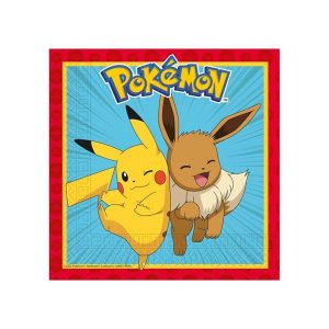 Party salvete POKEMON, 33*33 cm