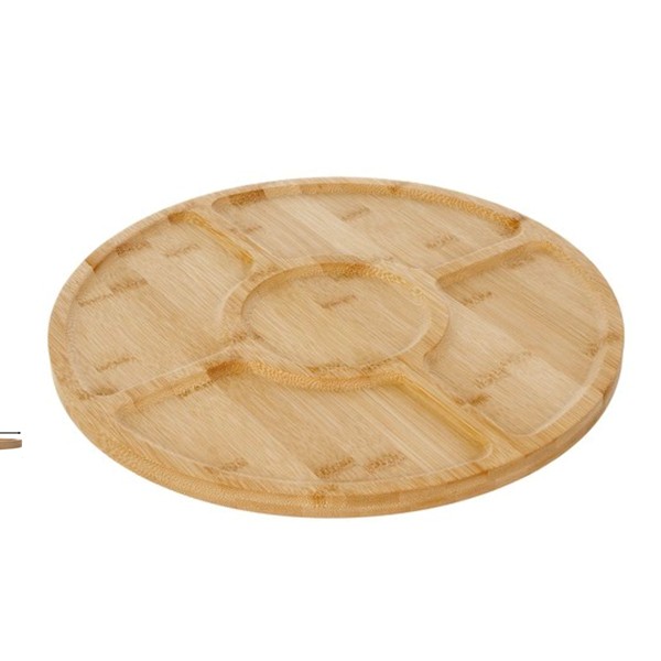 Rotirajuća daska za posluživanje hrane, 33 cm - Slika 3