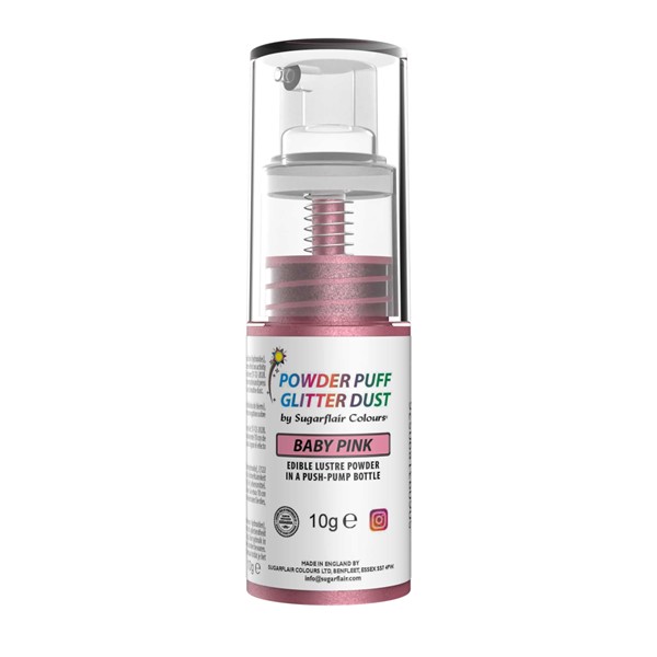 Glitter dust svjetlucavi prah, baby pink, 10 g