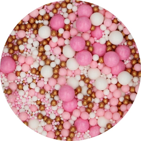 Šećerne perlice, Pink Celebration, 80 g - Slika 2
