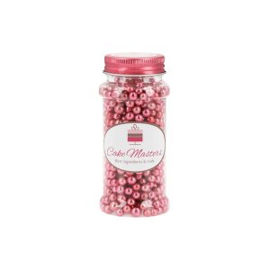 Šećerne perlice, metalik roza, 80 g