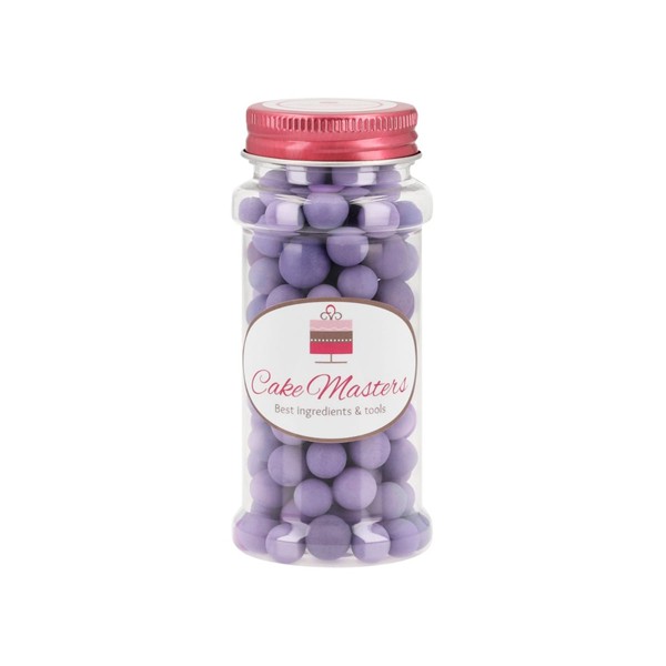 Šećerne perlice, mat ljubičaste, 60 g