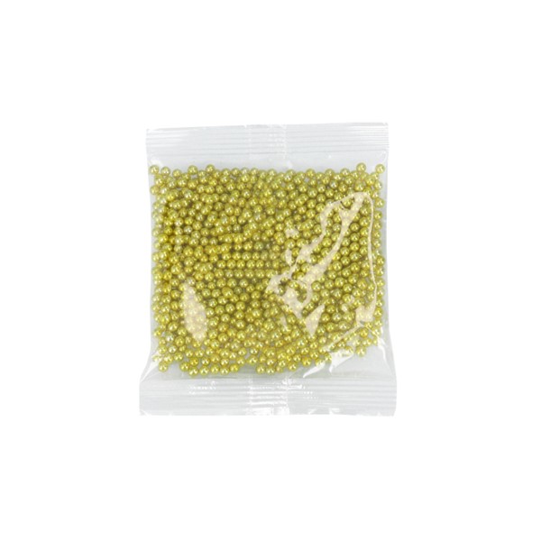 Šećerne perlice, zlatne, 50 g - Slika 2