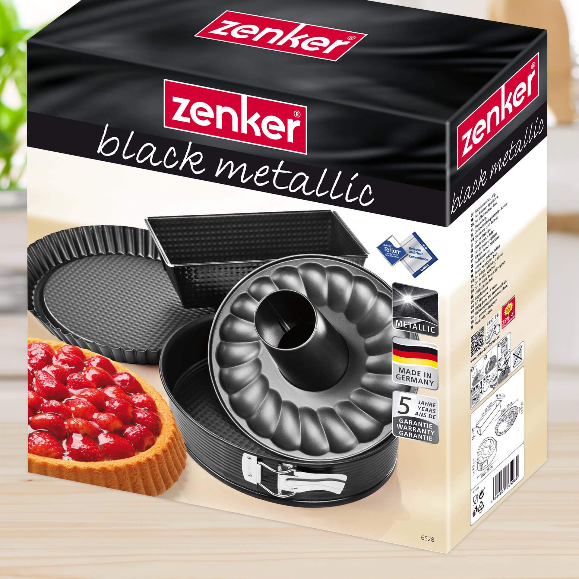 4djelni set kalupa za pecenje kolaca zenker