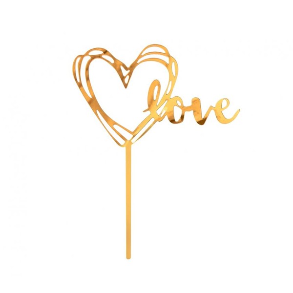 Topper s motivom srca, Love